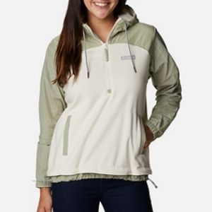 Columbia Overlay Pullover Fleece - M